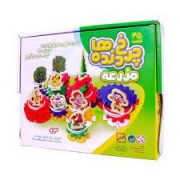 بازی آموزشی فکر آذین مدل (چرخ دنده‌ها: مزرعه)45 قطعه