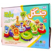 بازی آموزشی فکر آذین مدل (چرخ دنده‌ها: جنگل)  52 قطعه